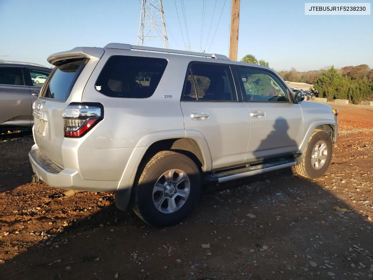 2015 Toyota 4Runner Sr5 VIN: JTEBU5JR1F5238230 Lot: 80124634