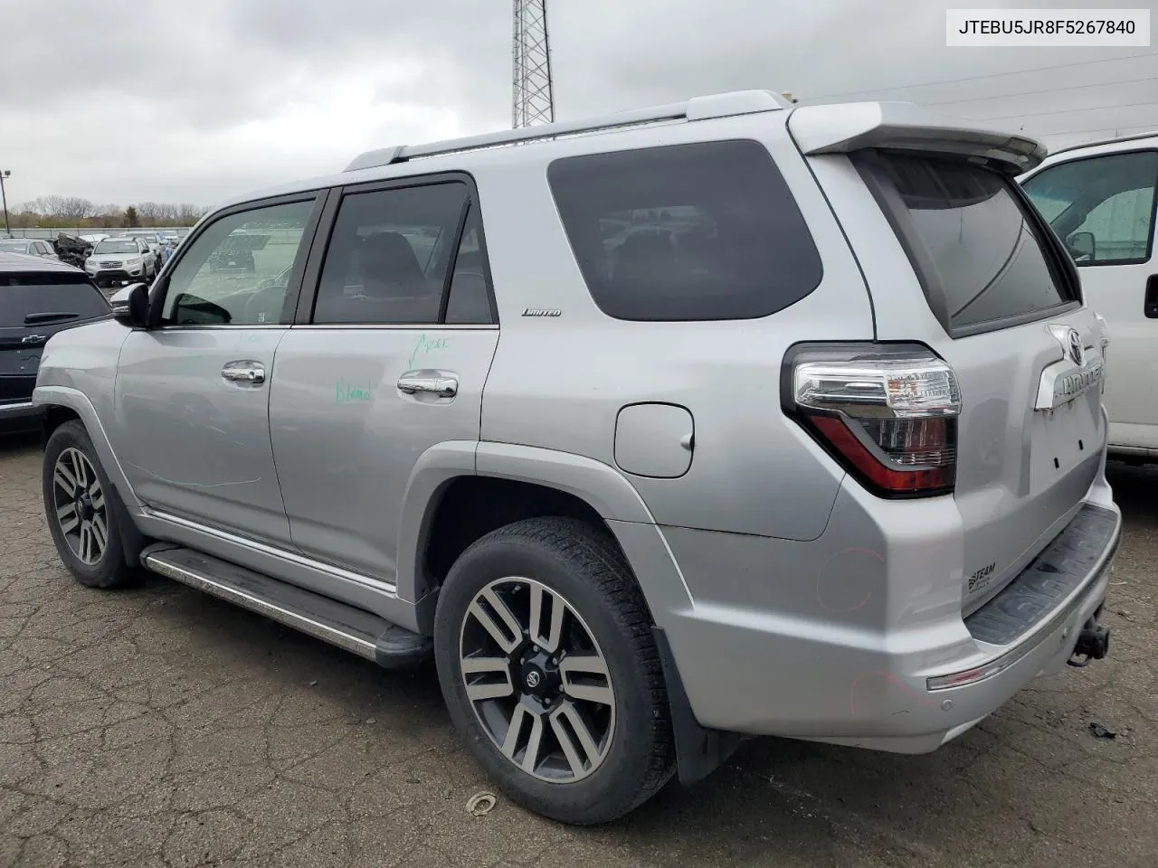 2015 Toyota 4Runner Sr5 VIN: JTEBU5JR8F5267840 Lot: 80332174