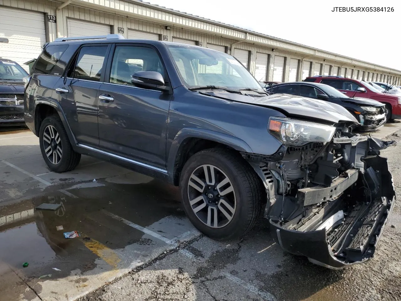 2016 Toyota 4Runner Sr5/Sr5 Premium VIN: JTEBU5JRXG5384126 Lot: 53737144