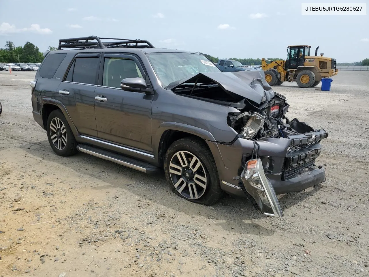 2016 Toyota 4Runner Sr5/Sr5 Premium VIN: JTEBU5JR1G5280527 Lot: 54212094