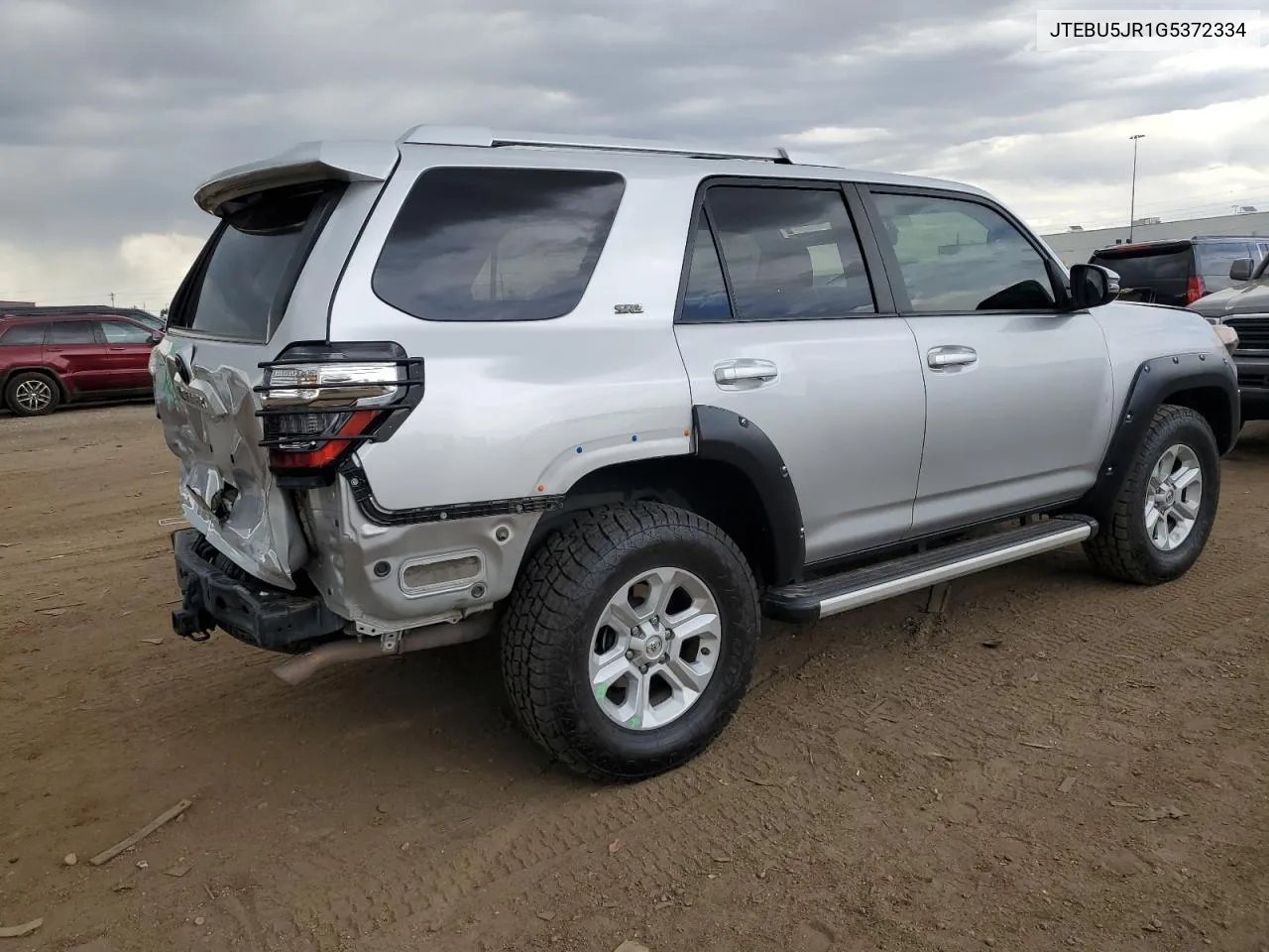 2016 Toyota 4Runner Sr5/Sr5 Premium VIN: JTEBU5JR1G5372334 Lot: 60096174