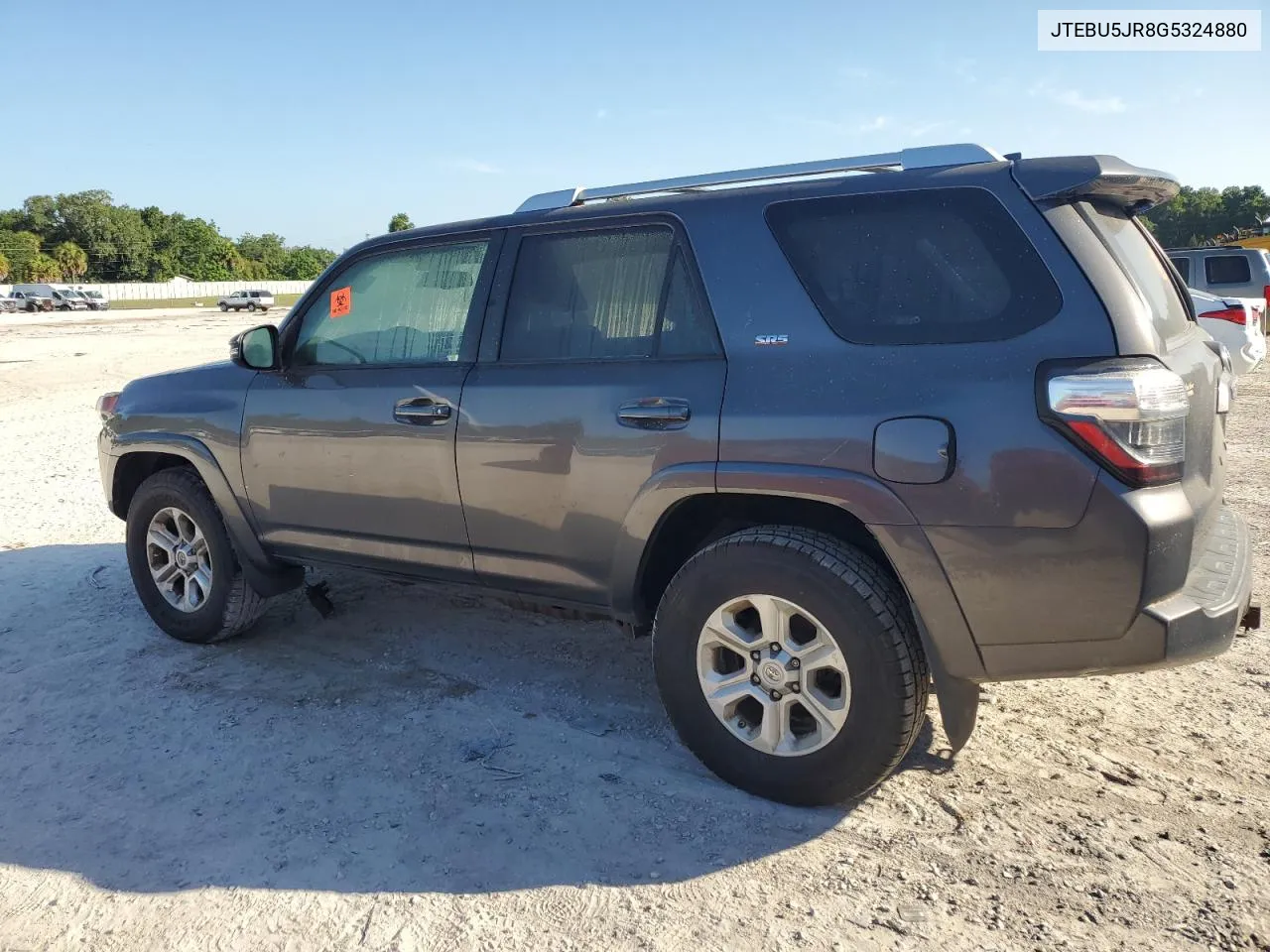 2016 Toyota 4Runner Sr5/Sr5 Premium VIN: JTEBU5JR8G5324880 Lot: 60689664