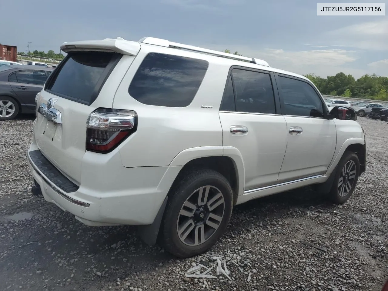 2016 Toyota 4Runner Sr5 VIN: JTEZU5JR2G5117156 Lot: 63595964