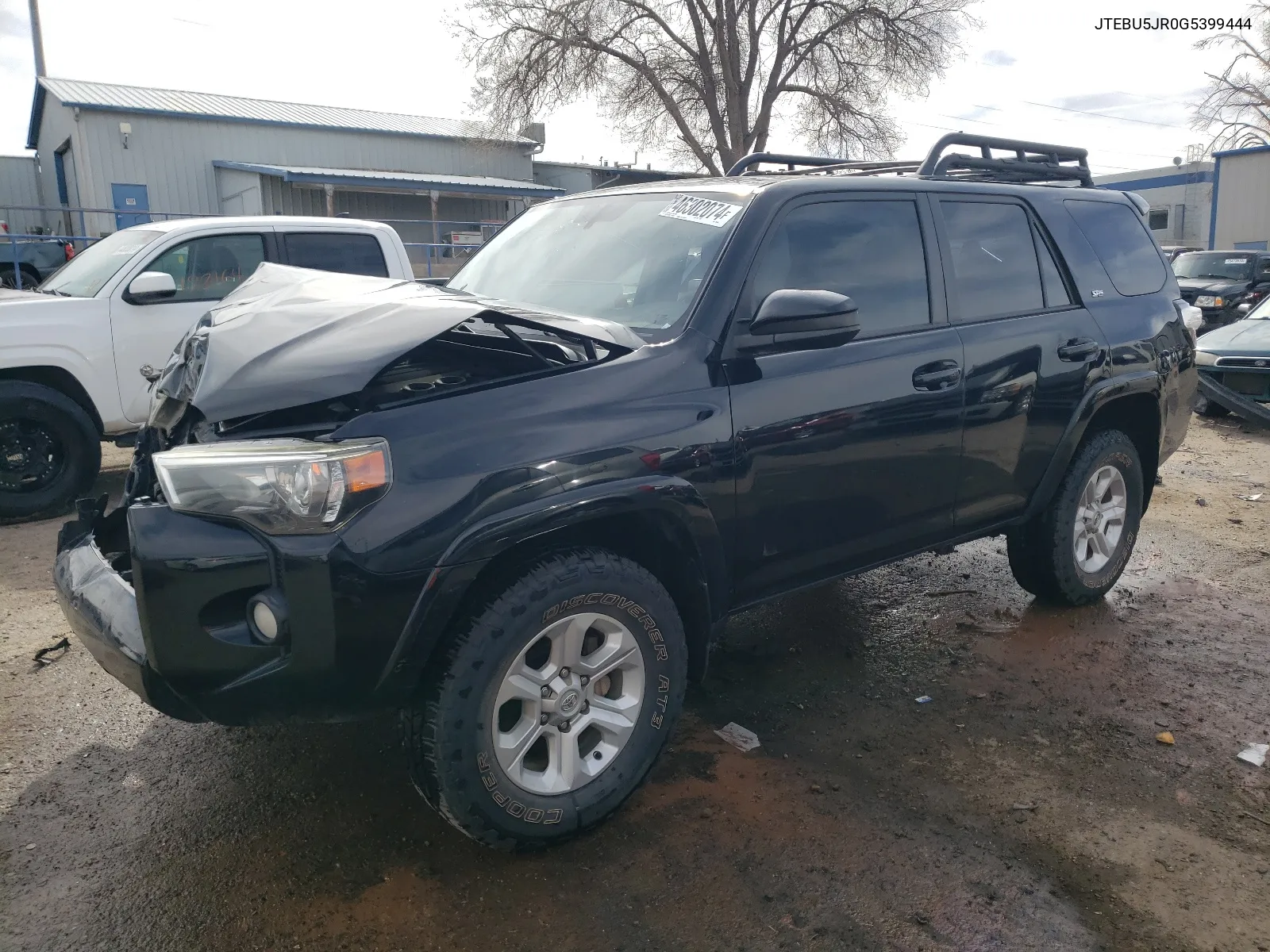 2016 Toyota 4Runner Sr5/Sr5 Premium VIN: JTEBU5JR0G5399444 Lot: 65977834