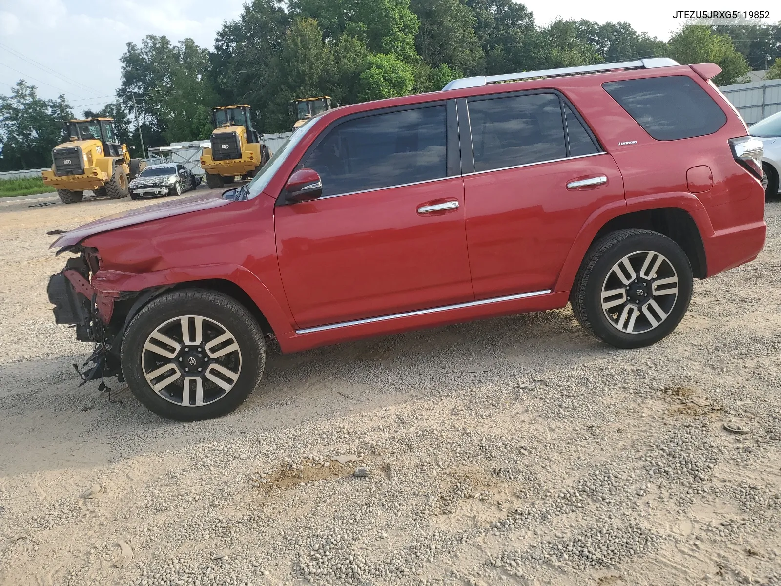 2016 Toyota 4Runner Sr5 VIN: JTEZU5JRXG5119852 Lot: 66042714