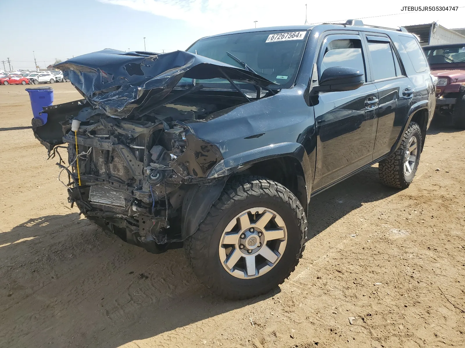 JTEBU5JR5G5304747 2016 Toyota 4Runner Sr5/Sr5 Premium