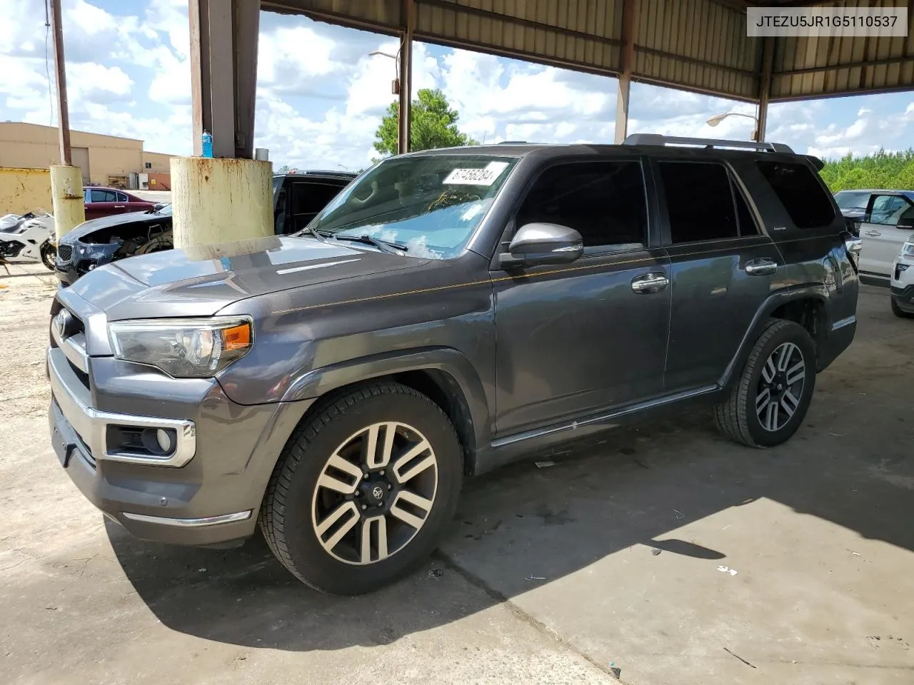 JTEZU5JR1G5110537 2016 Toyota 4Runner Sr5