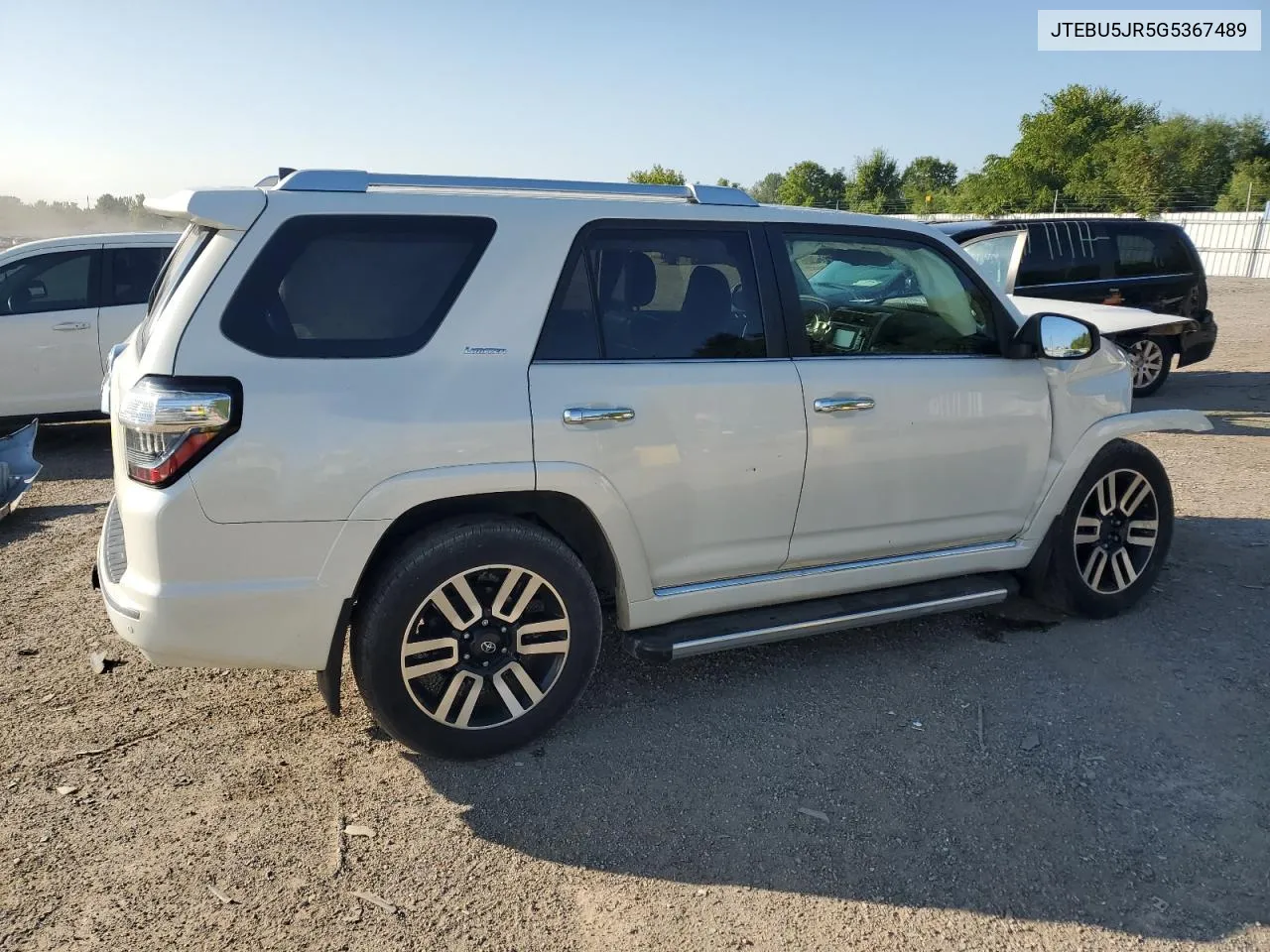 2016 Toyota 4Runner Sr5/Sr5 Premium VIN: JTEBU5JR5G5367489 Lot: 68086904