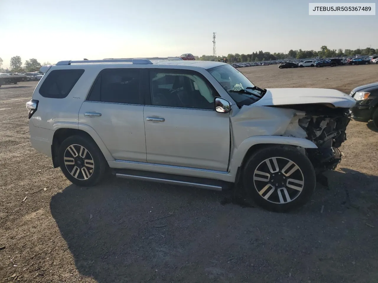 2016 Toyota 4Runner Sr5/Sr5 Premium VIN: JTEBU5JR5G5367489 Lot: 68086904