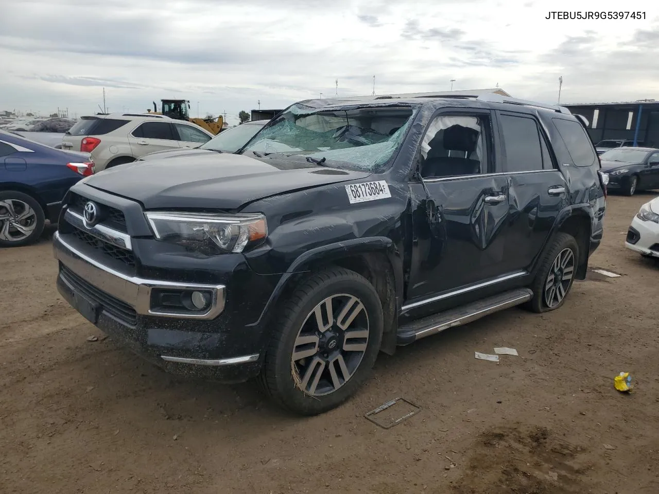 2016 Toyota 4Runner Sr5/Sr5 Premium VIN: JTEBU5JR9G5397451 Lot: 68173684