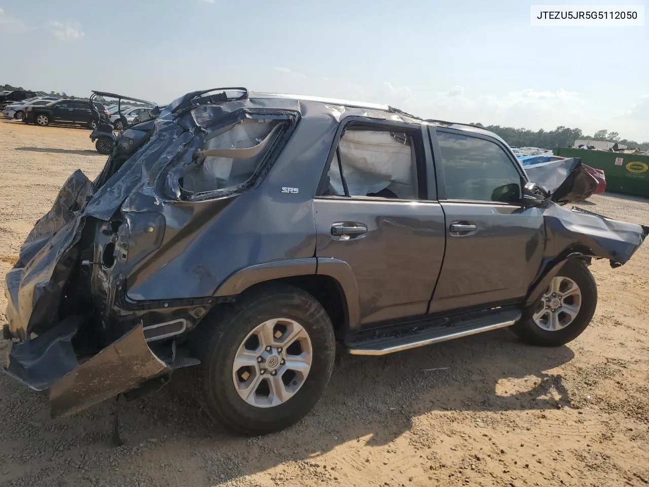 2016 Toyota 4Runner Sr5 VIN: JTEZU5JR5G5112050 Lot: 68570284