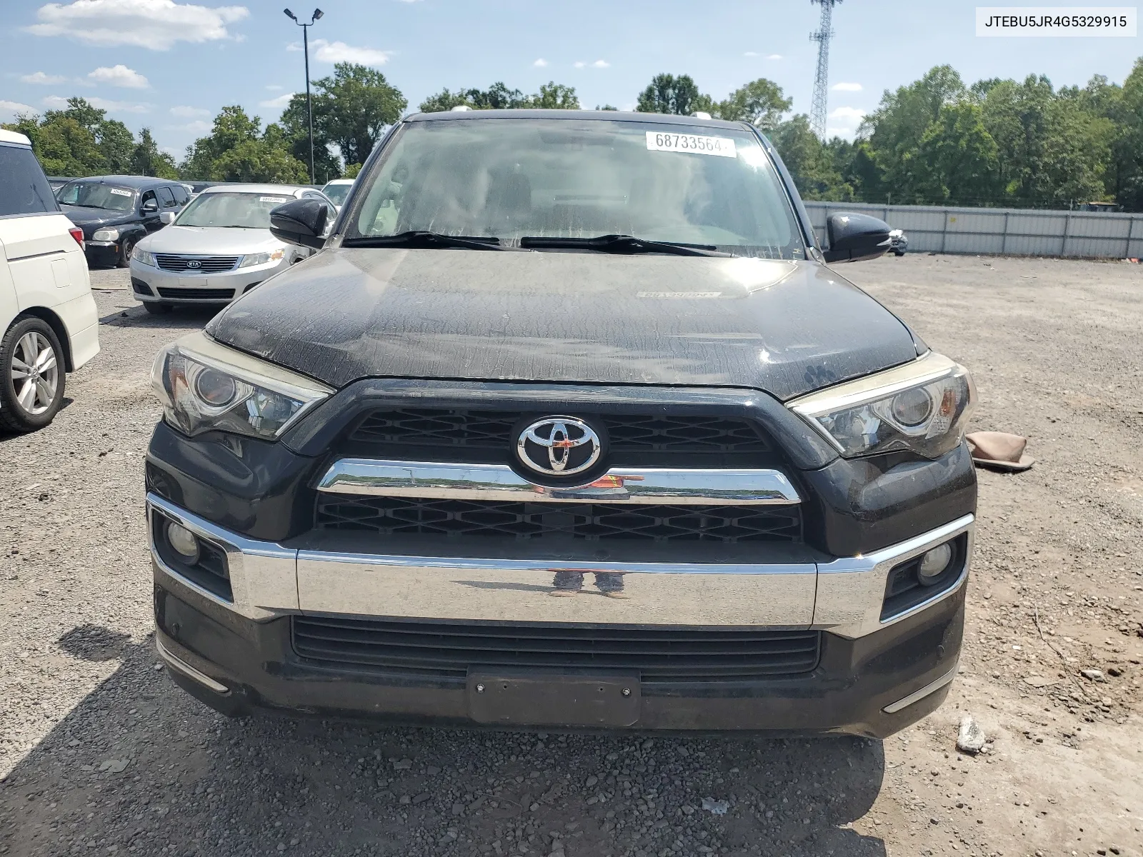 2016 Toyota 4Runner Sr5/Sr5 Premium VIN: JTEBU5JR4G5329915 Lot: 68733564