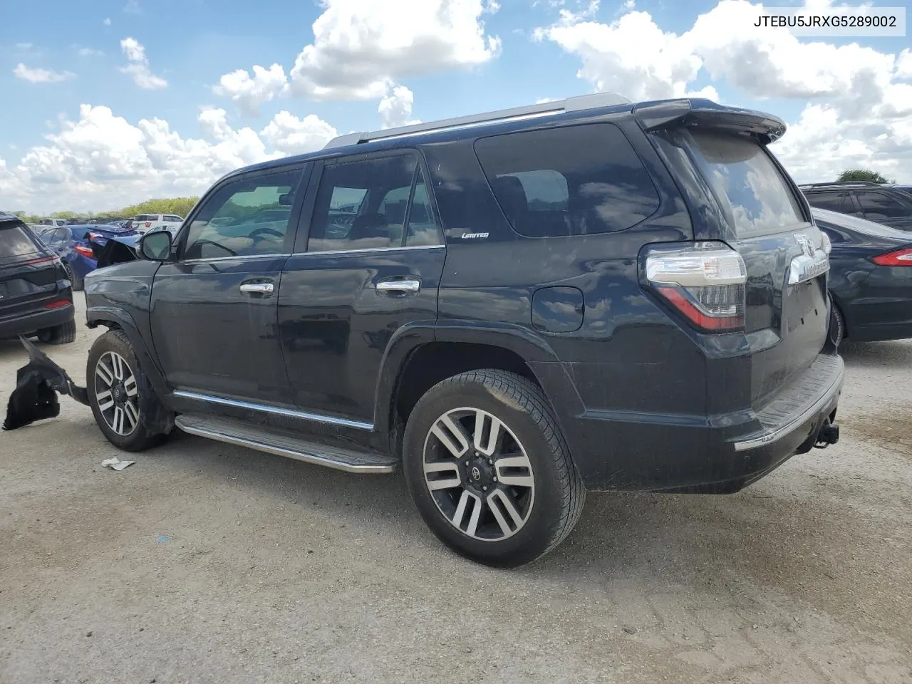 2016 Toyota 4Runner Sr5/Sr5 Premium VIN: JTEBU5JRXG5289002 Lot: 69523104