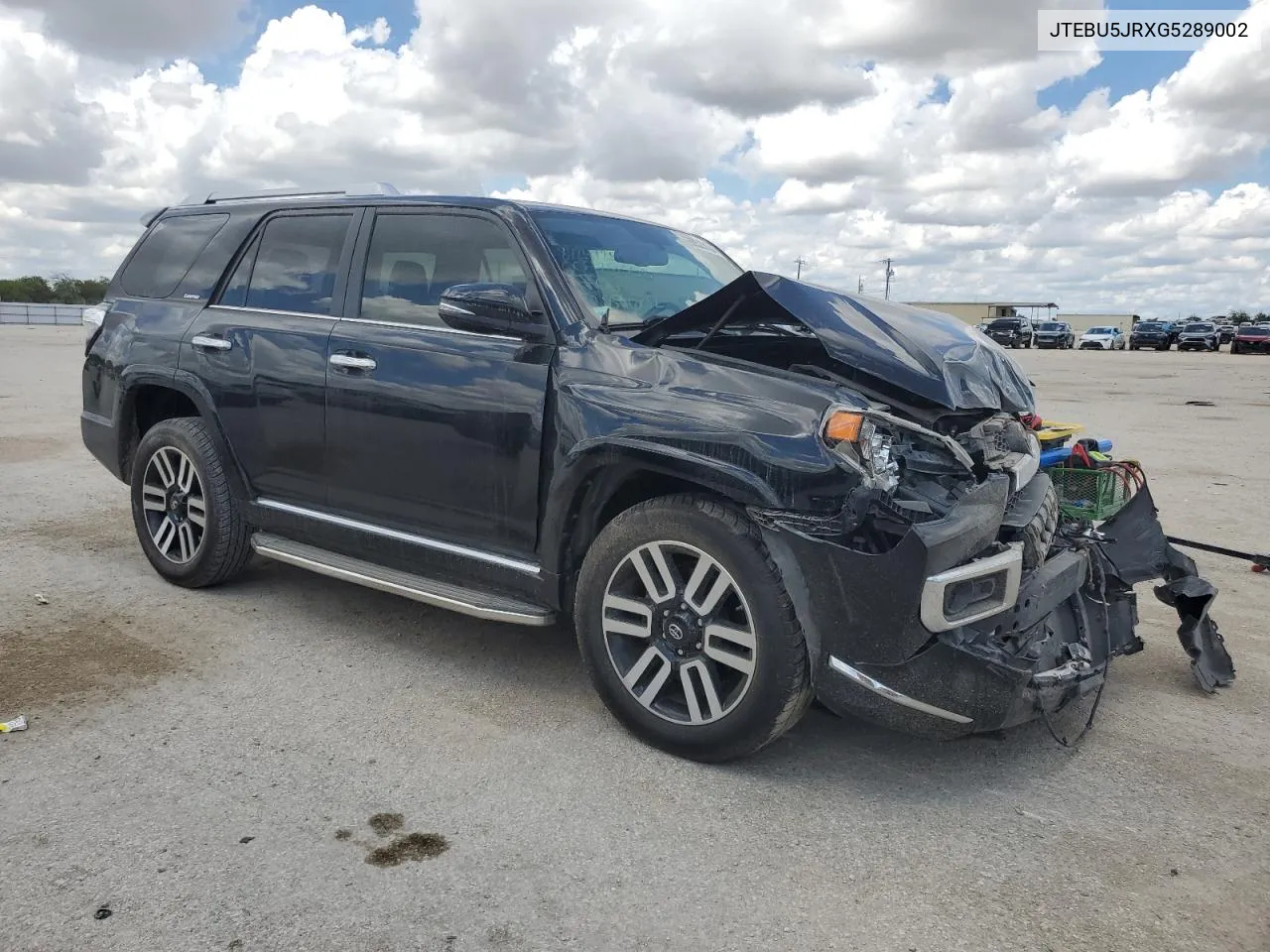 2016 Toyota 4Runner Sr5/Sr5 Premium VIN: JTEBU5JRXG5289002 Lot: 69523104