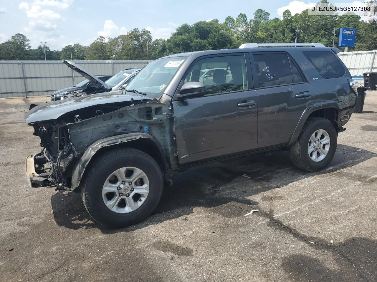 2016 Toyota 4Runner Sr5 VIN: JTEZU5JR5G5127308 Lot: 69712104