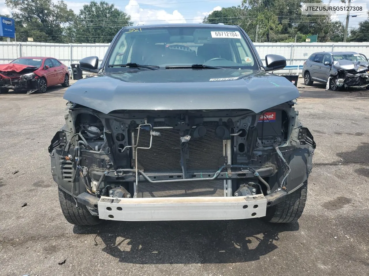 JTEZU5JR5G5127308 2016 Toyota 4Runner Sr5