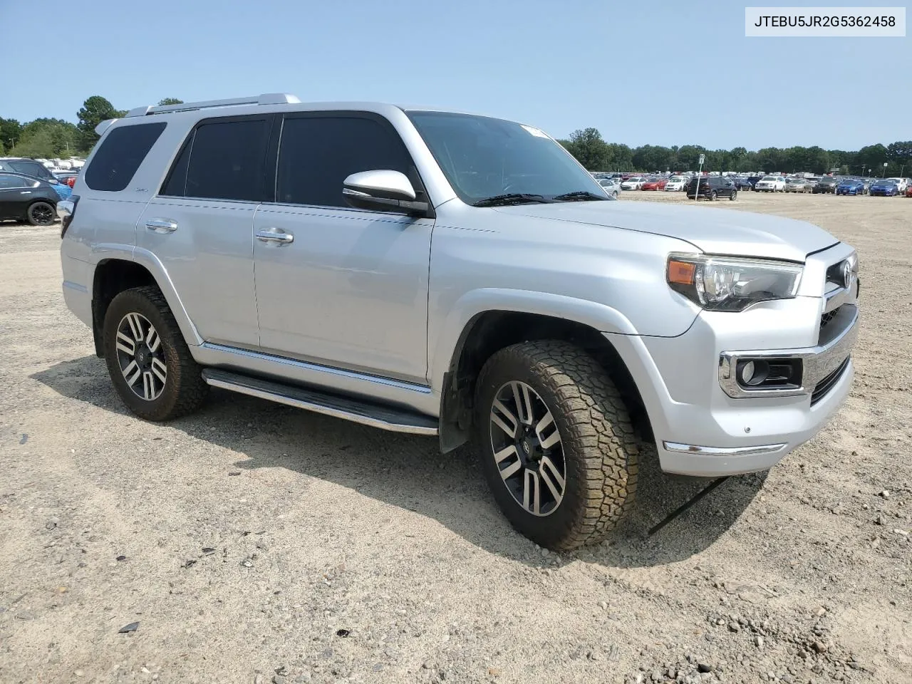 JTEBU5JR2G5362458 2016 Toyota 4Runner Sr5/Sr5 Premium