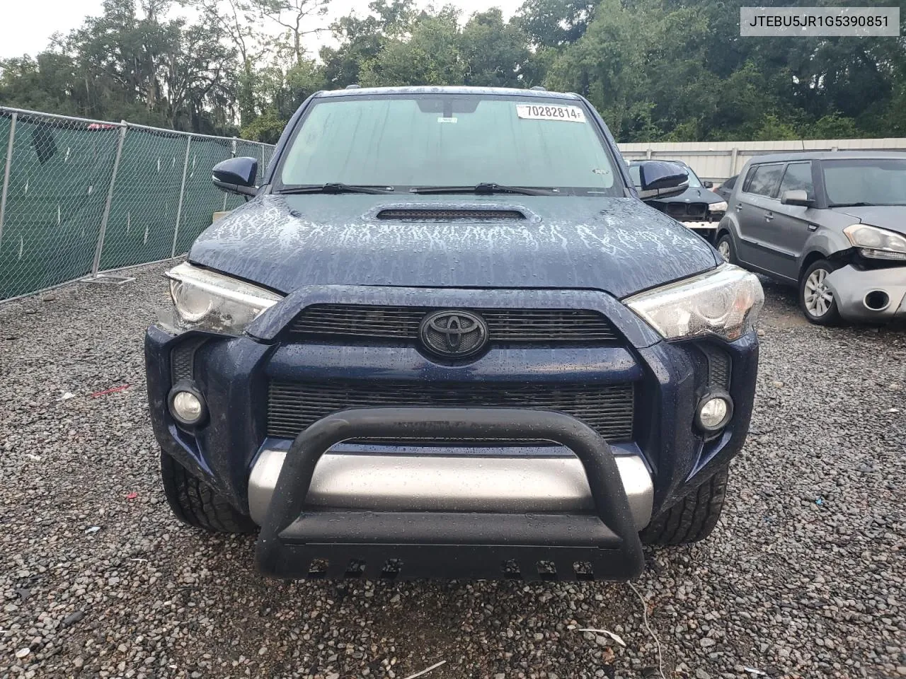 2016 Toyota 4Runner Sr5/Sr5 Premium VIN: JTEBU5JR1G5390851 Lot: 70282814