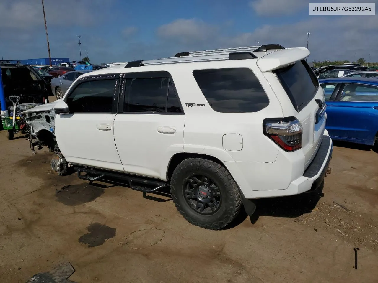 2016 Toyota 4Runner Sr5/Sr5 Premium VIN: JTEBU5JR7G5329245 Lot: 70290054