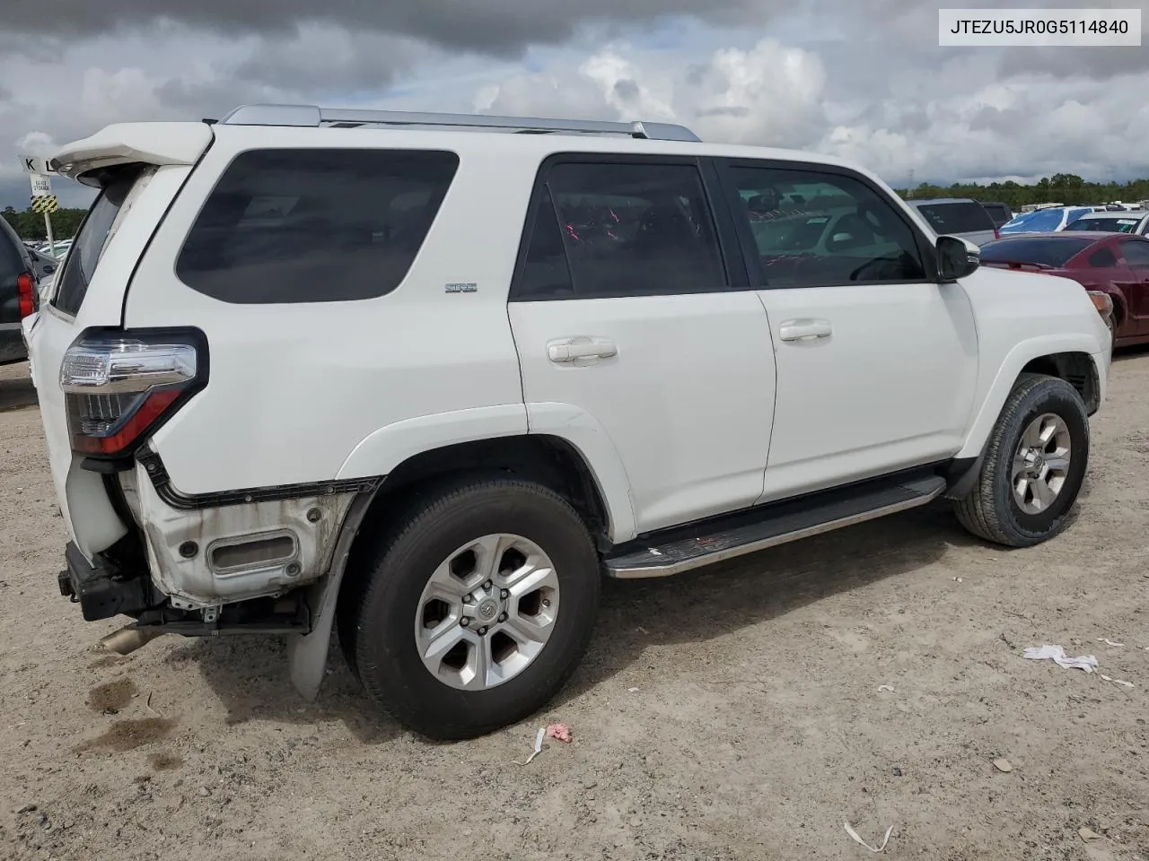 JTEZU5JR0G5114840 2016 Toyota 4Runner Sr5