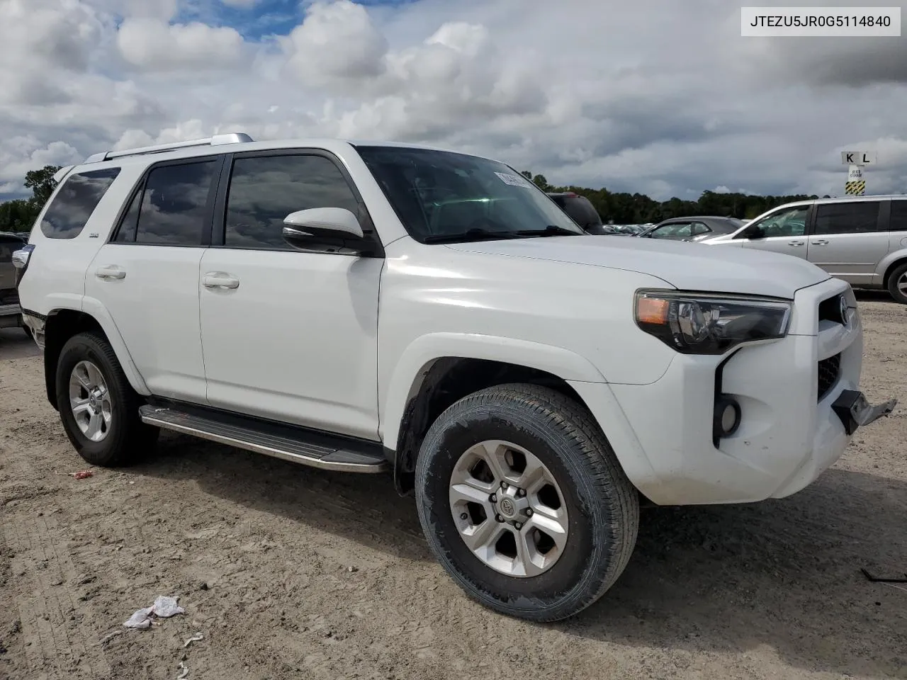 JTEZU5JR0G5114840 2016 Toyota 4Runner Sr5