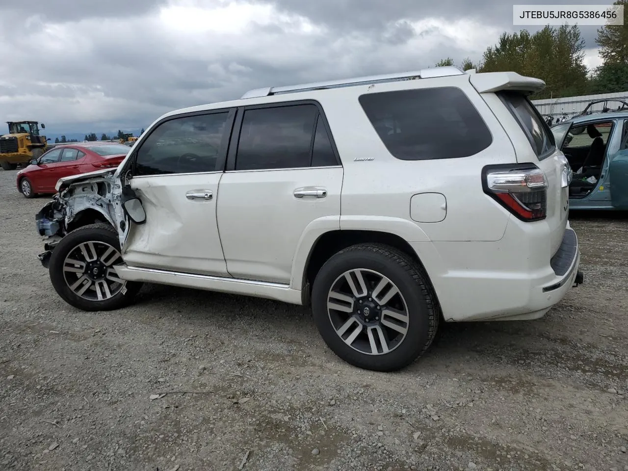 2016 Toyota 4Runner Sr5/Sr5 Premium VIN: JTEBU5JR8G5386456 Lot: 70644754