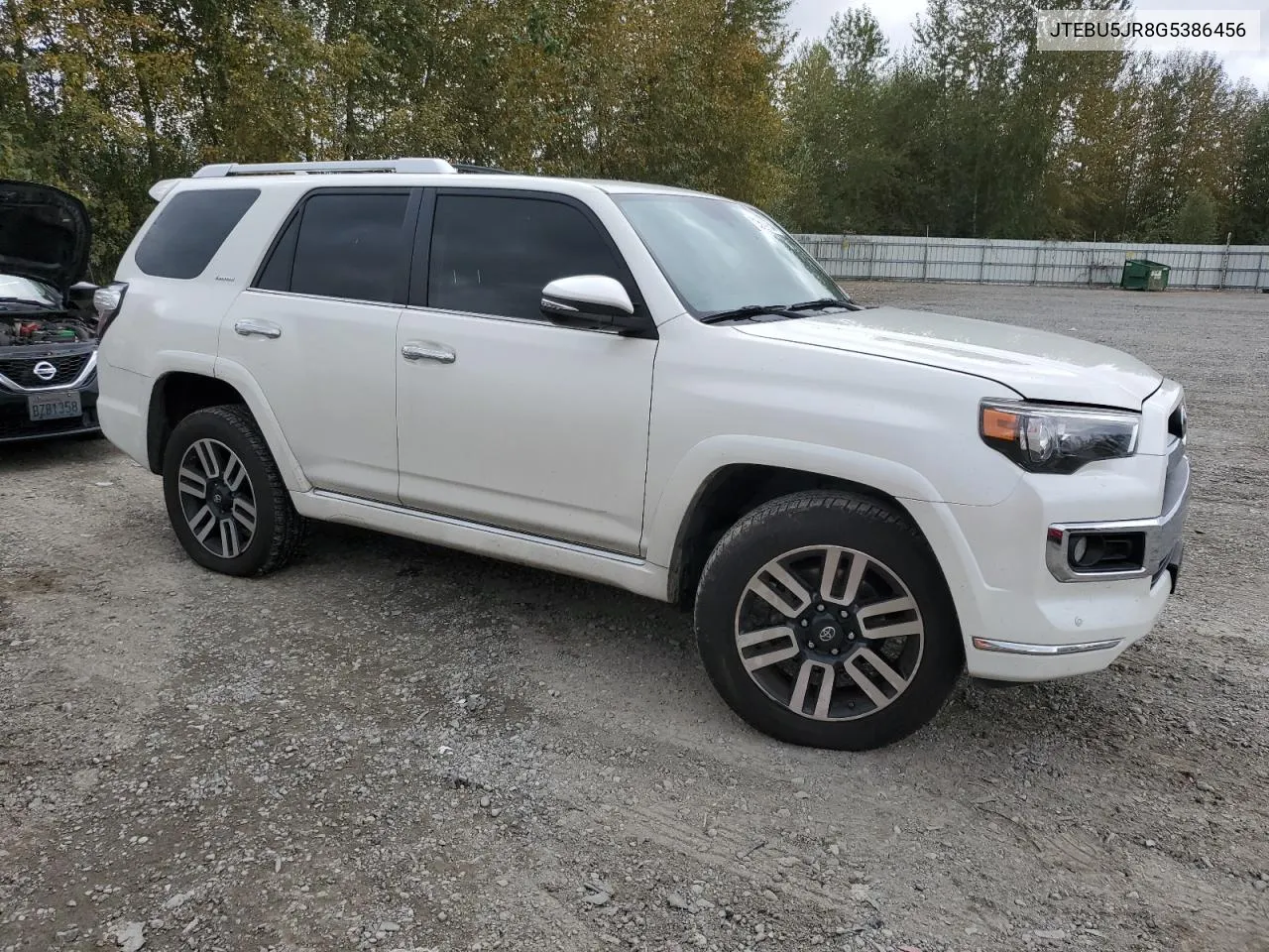 JTEBU5JR8G5386456 2016 Toyota 4Runner Sr5/Sr5 Premium