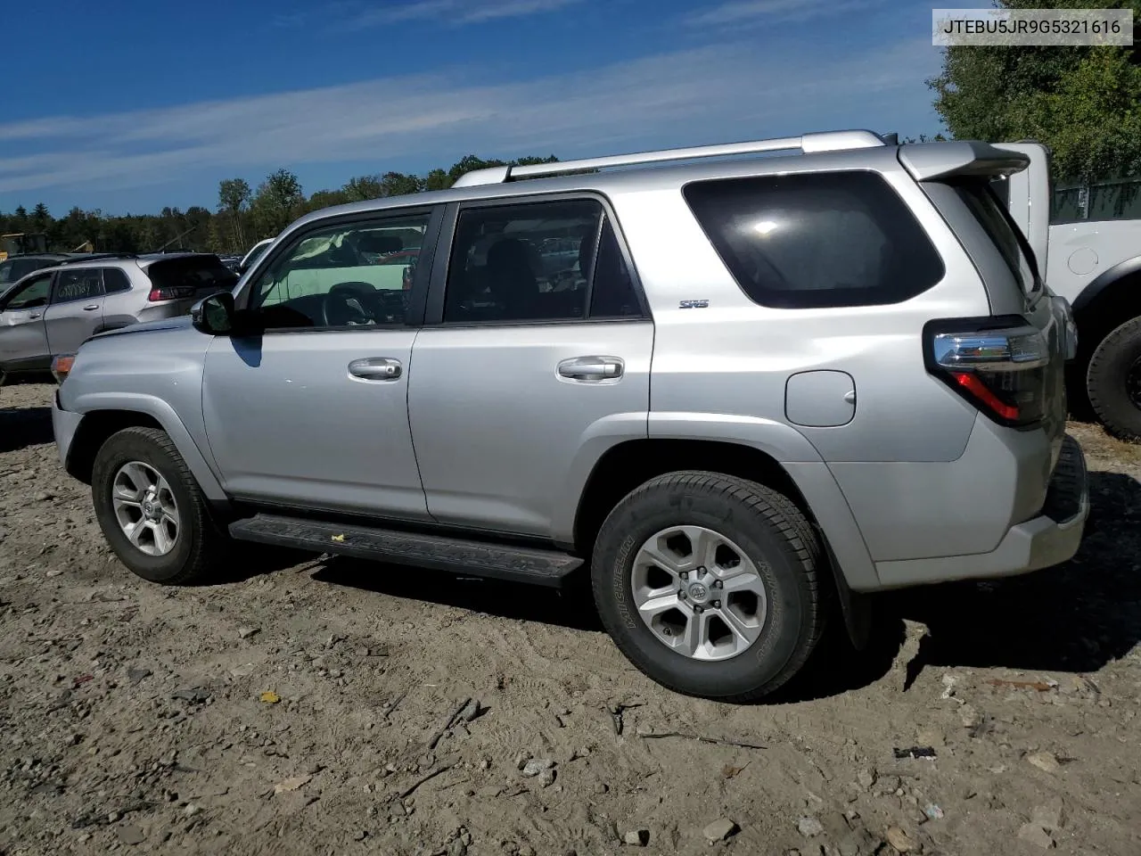 2016 Toyota 4Runner Sr5/Sr5 Premium VIN: JTEBU5JR9G5321616 Lot: 70887624