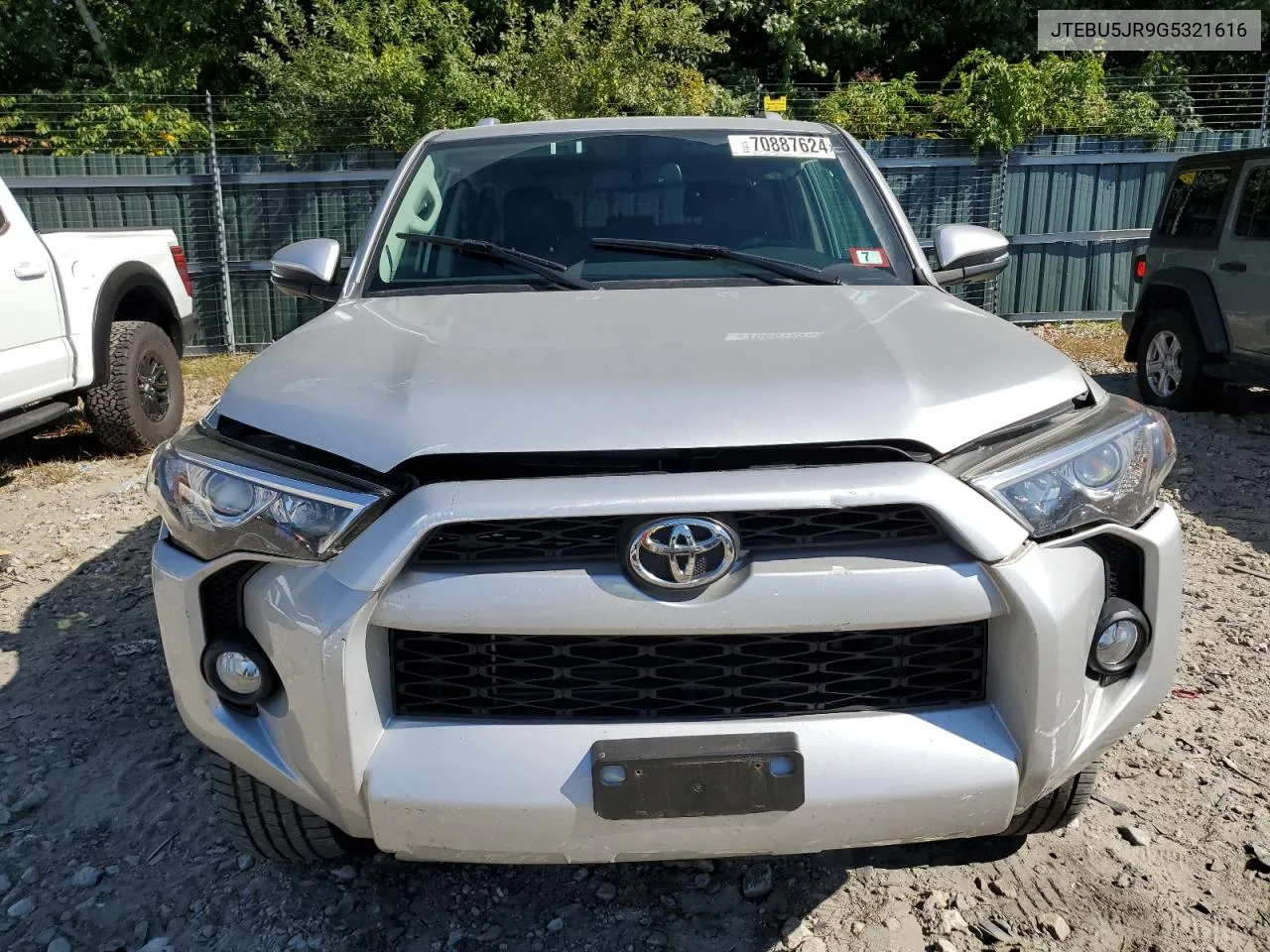 JTEBU5JR9G5321616 2016 Toyota 4Runner Sr5/Sr5 Premium