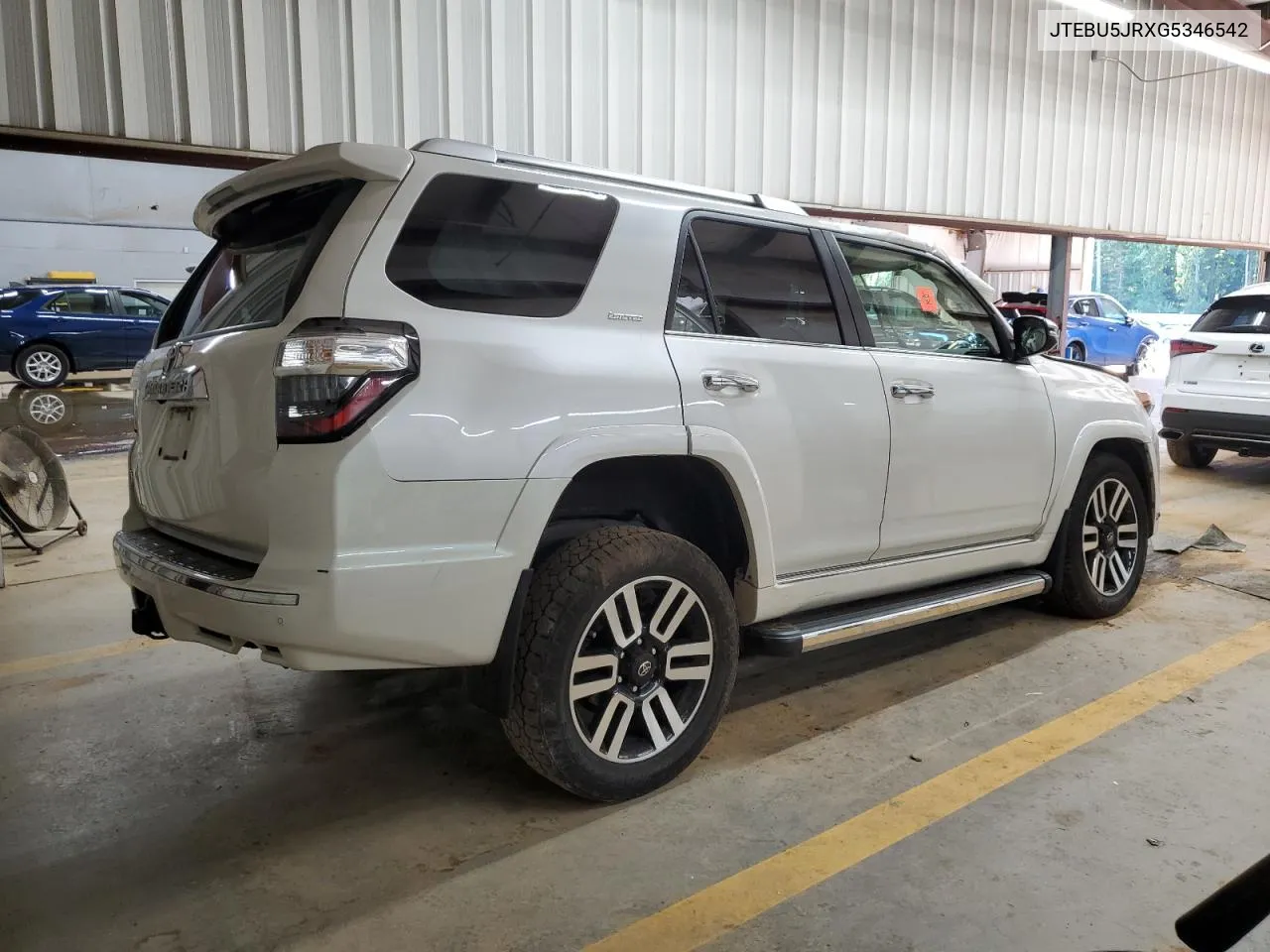 2016 Toyota 4Runner Sr5/Sr5 Premium VIN: JTEBU5JRXG5346542 Lot: 71250414