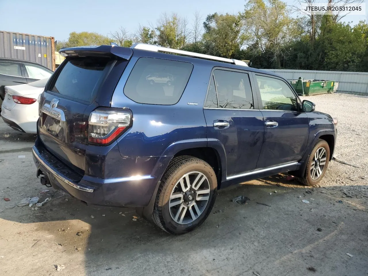 JTEBU5JR2G5312045 2016 Toyota 4Runner Sr5/Sr5 Premium