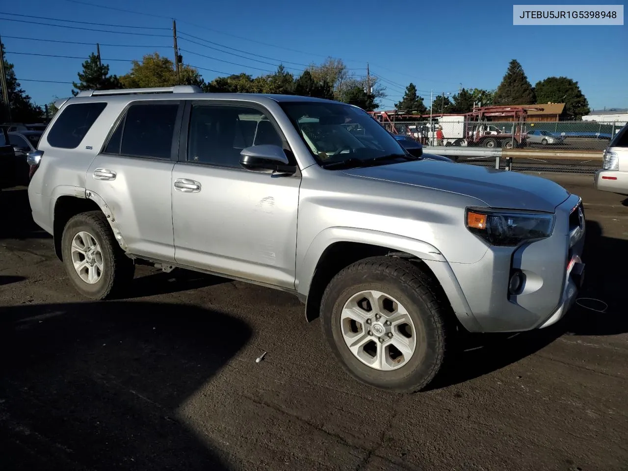 JTEBU5JR1G5398948 2016 Toyota 4Runner Sr5/Sr5 Premium