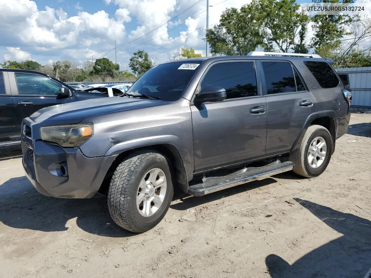 JTEZU5JR0G5132724 2016 Toyota 4Runner Sr5