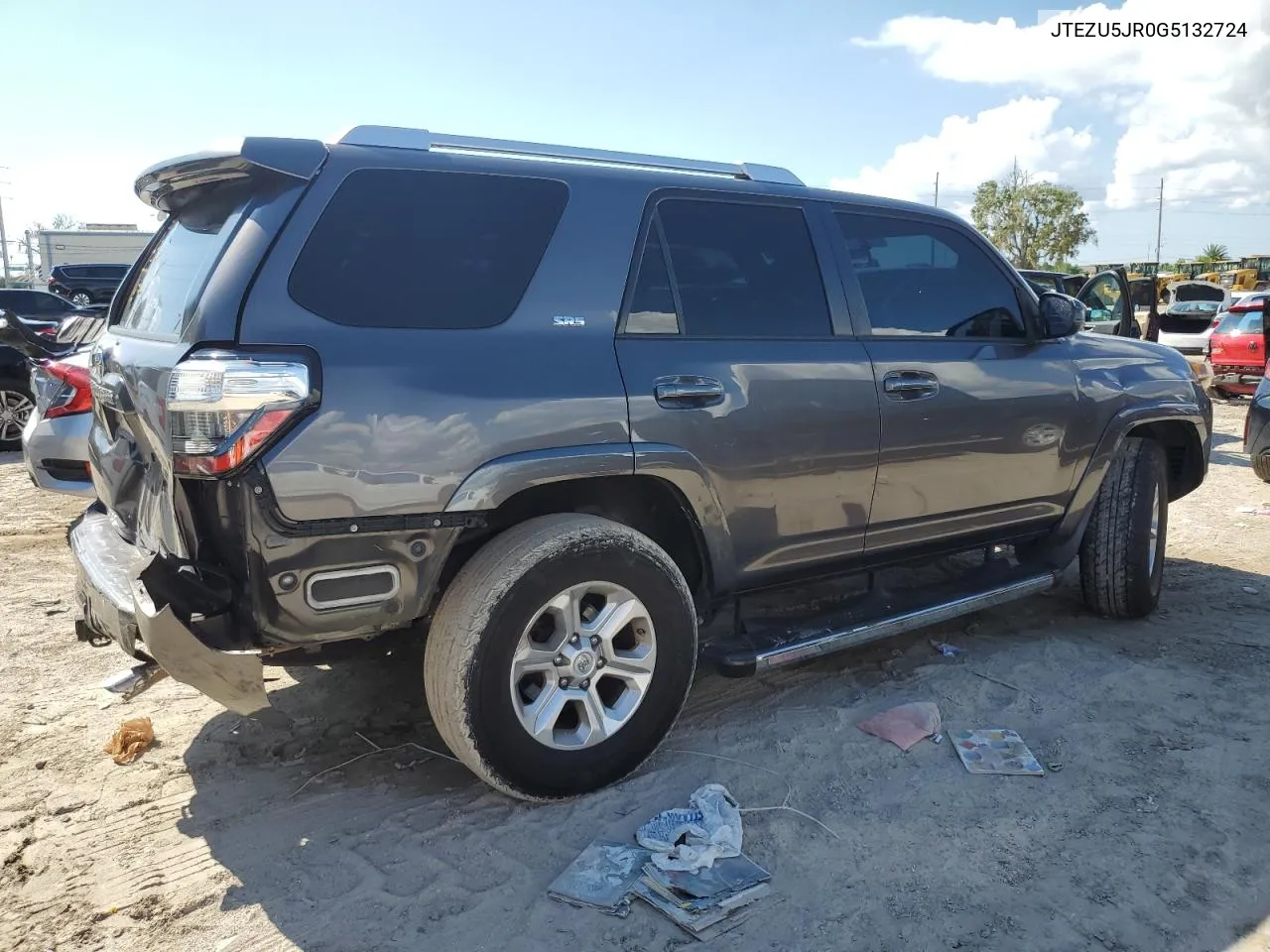 2016 Toyota 4Runner Sr5 VIN: JTEZU5JR0G5132724 Lot: 72363724