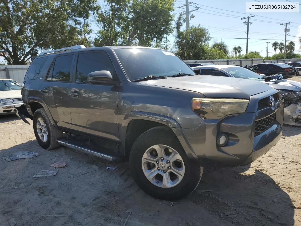 JTEZU5JR0G5132724 2016 Toyota 4Runner Sr5