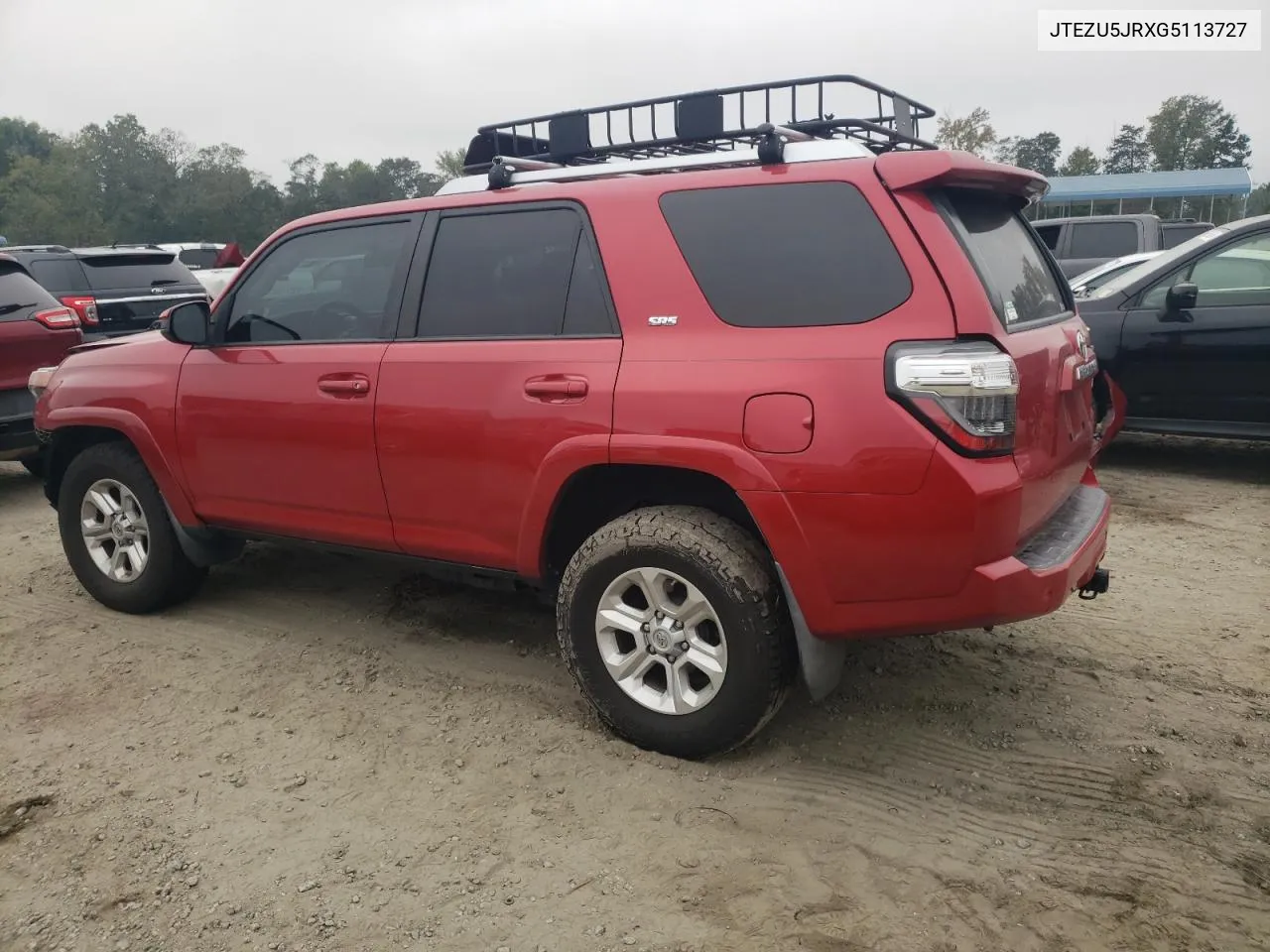 2016 Toyota 4Runner Sr5 VIN: JTEZU5JRXG5113727 Lot: 72619904