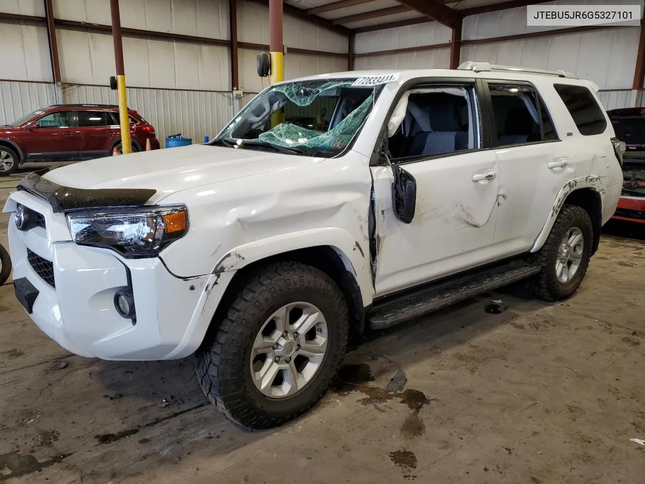 2016 Toyota 4Runner Sr5/Sr5 Premium VIN: JTEBU5JR6G5327101 Lot: 72833444