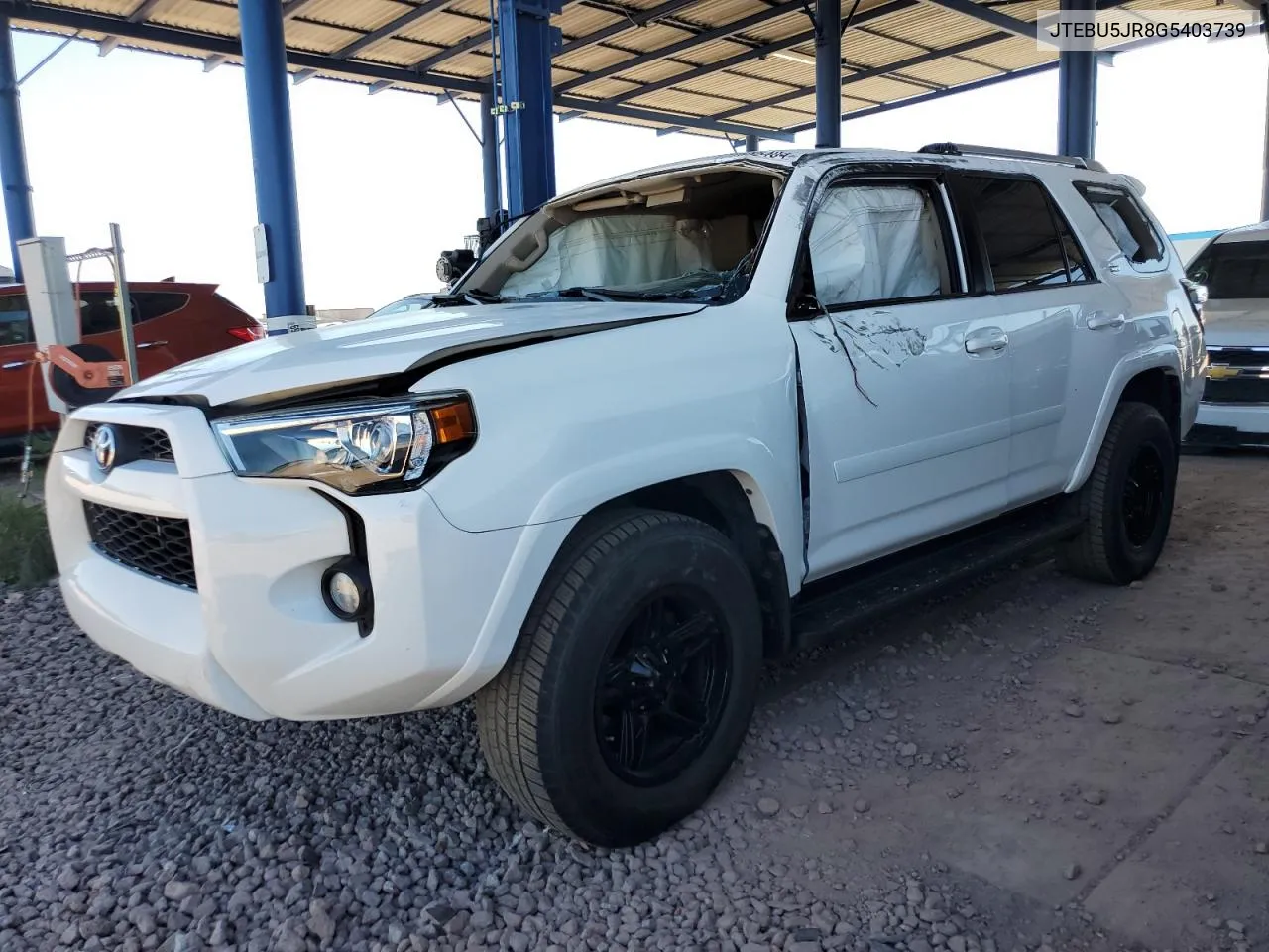 2016 Toyota 4Runner Sr5/Sr5 Premium VIN: JTEBU5JR8G5403739 Lot: 72855404