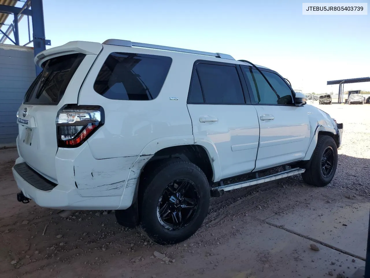 JTEBU5JR8G5403739 2016 Toyota 4Runner Sr5/Sr5 Premium