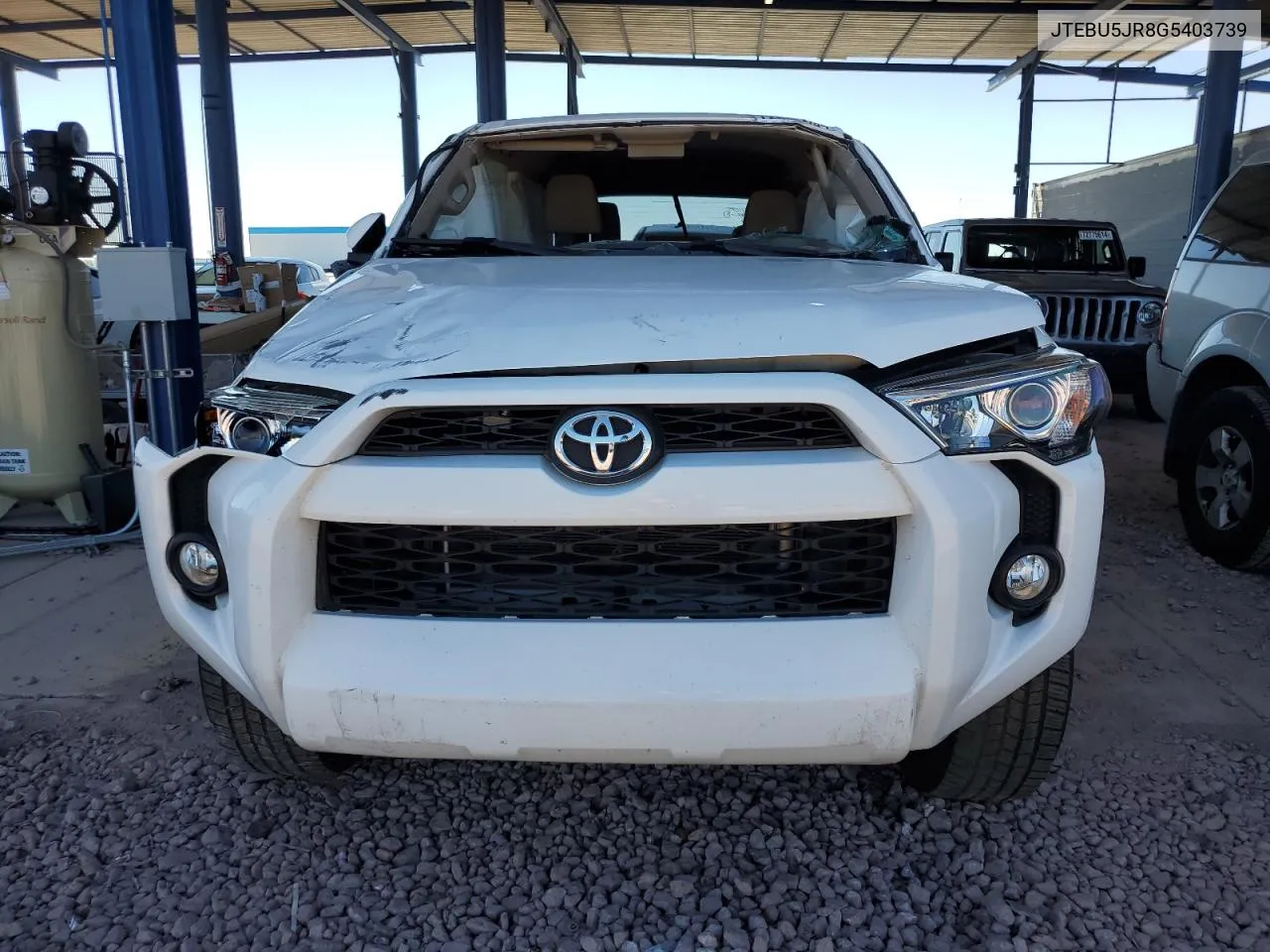 2016 Toyota 4Runner Sr5/Sr5 Premium VIN: JTEBU5JR8G5403739 Lot: 72855404