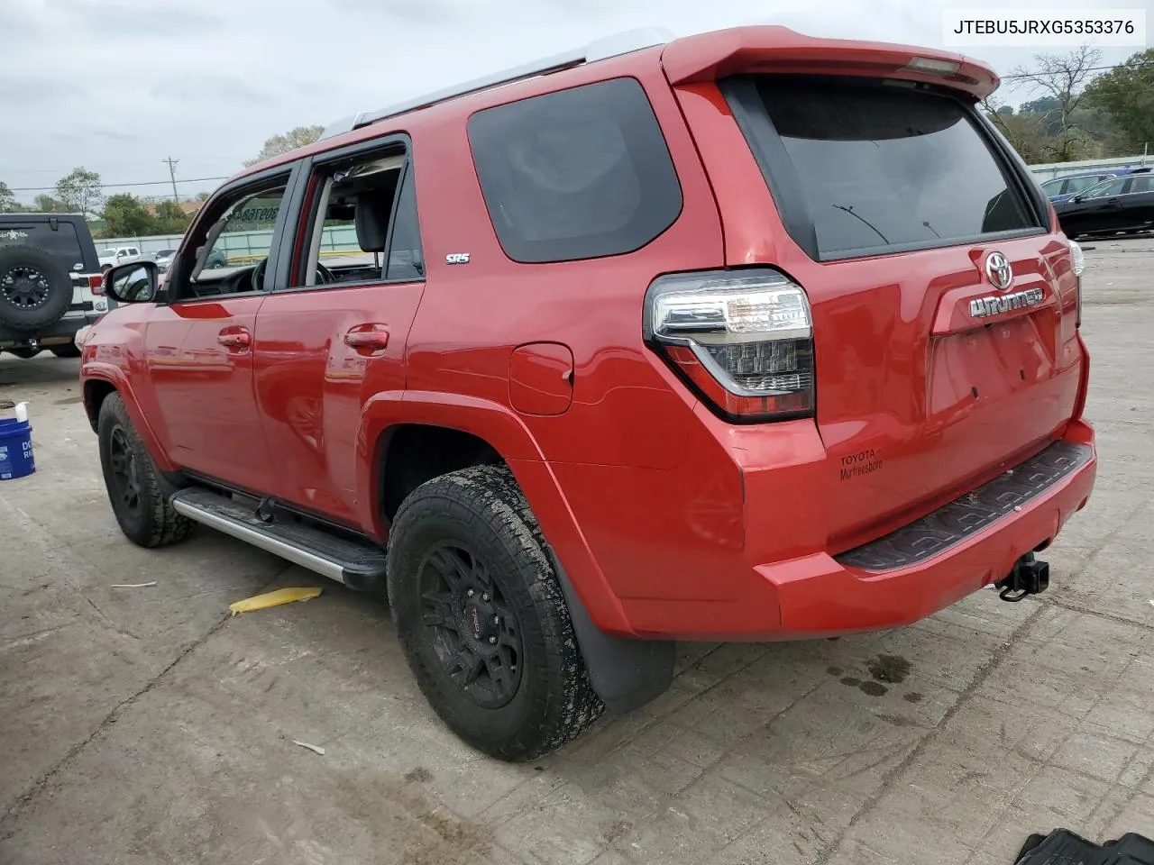 2016 Toyota 4Runner Sr5/Sr5 Premium VIN: JTEBU5JRXG5353376 Lot: 73097684