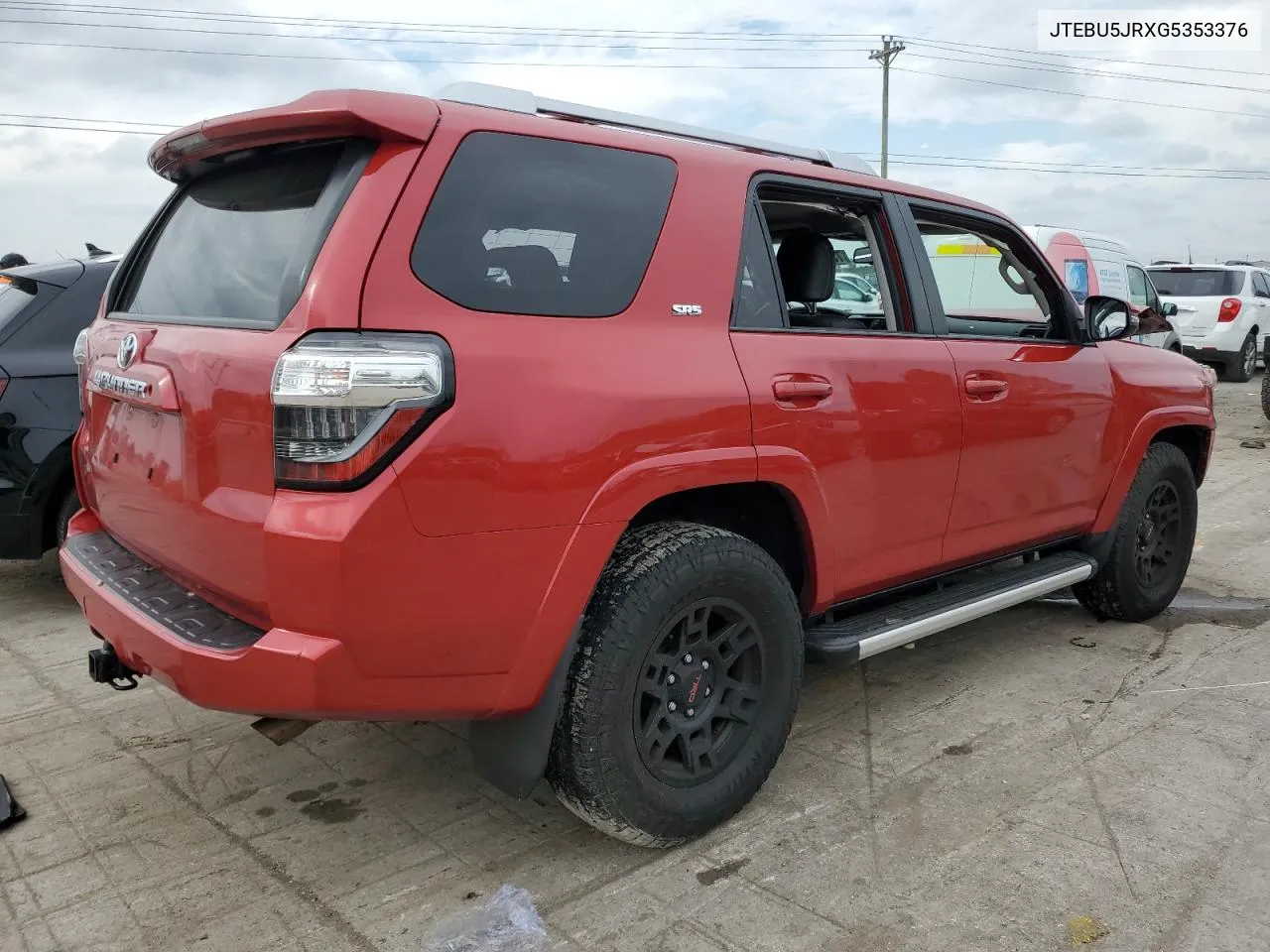 2016 Toyota 4Runner Sr5/Sr5 Premium VIN: JTEBU5JRXG5353376 Lot: 73097684