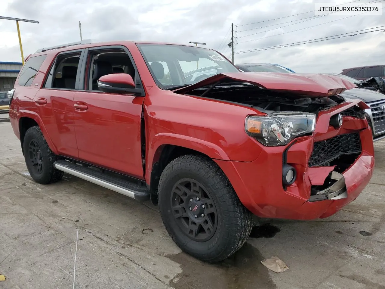 2016 Toyota 4Runner Sr5/Sr5 Premium VIN: JTEBU5JRXG5353376 Lot: 73097684