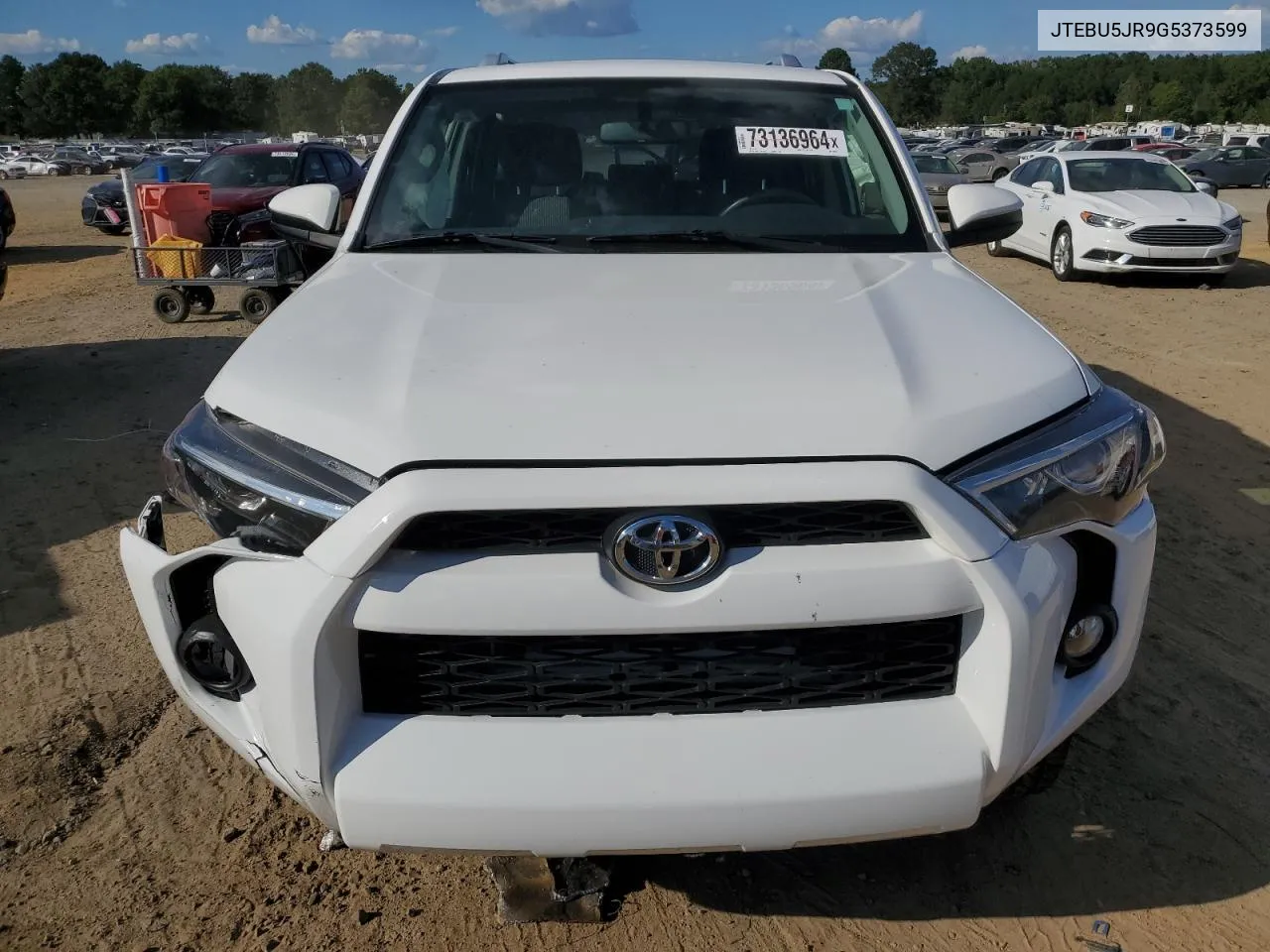 JTEBU5JR9G5373599 2016 Toyota 4Runner Sr5/Sr5 Premium