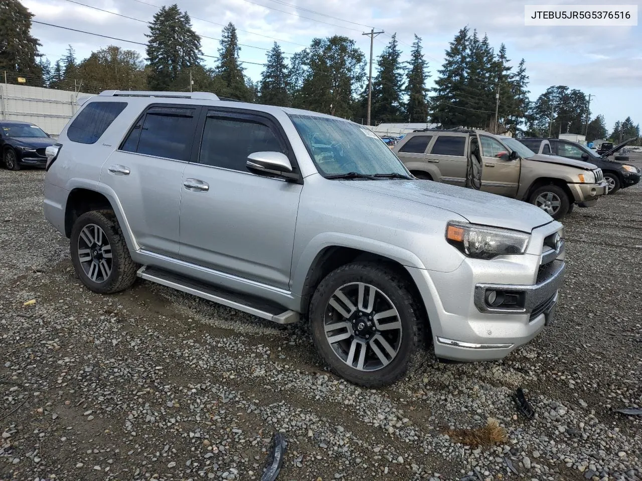 JTEBU5JR5G5376516 2016 Toyota 4Runner Sr5/Sr5 Premium