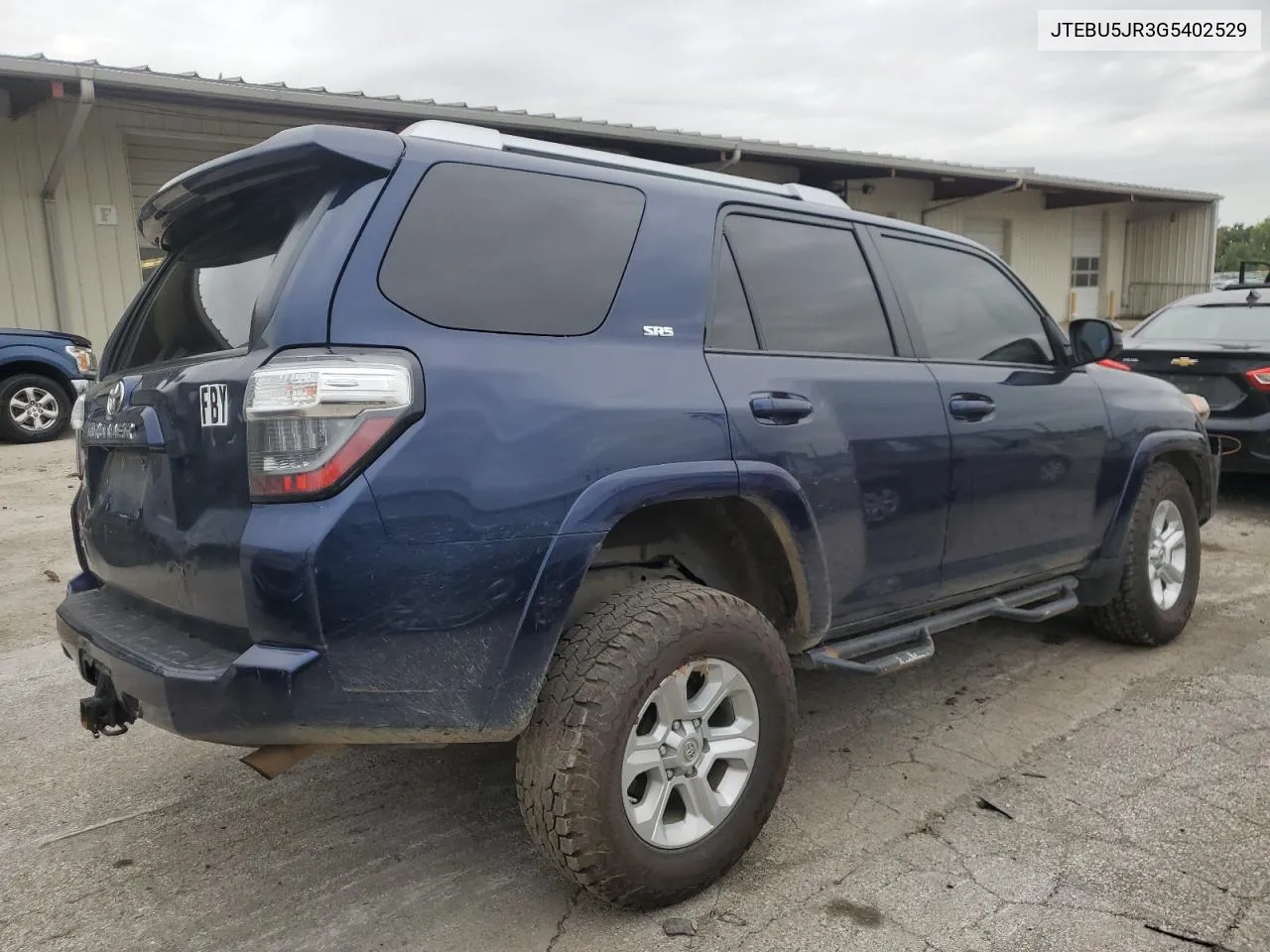 2016 Toyota 4Runner Sr5/Sr5 Premium VIN: JTEBU5JR3G5402529 Lot: 73392674