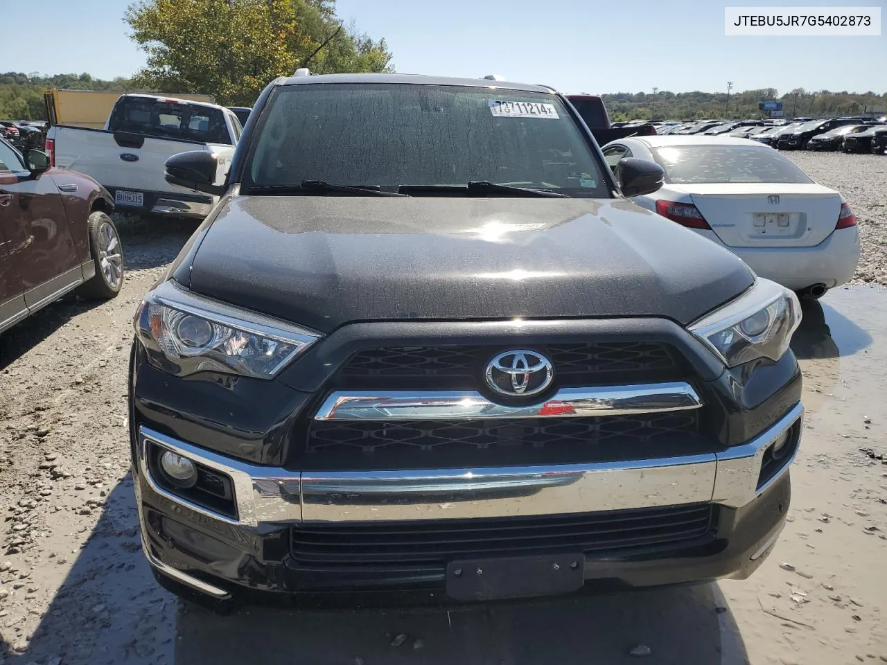 2016 Toyota 4Runner Sr5/Sr5 Premium VIN: JTEBU5JR7G5402873 Lot: 73711214