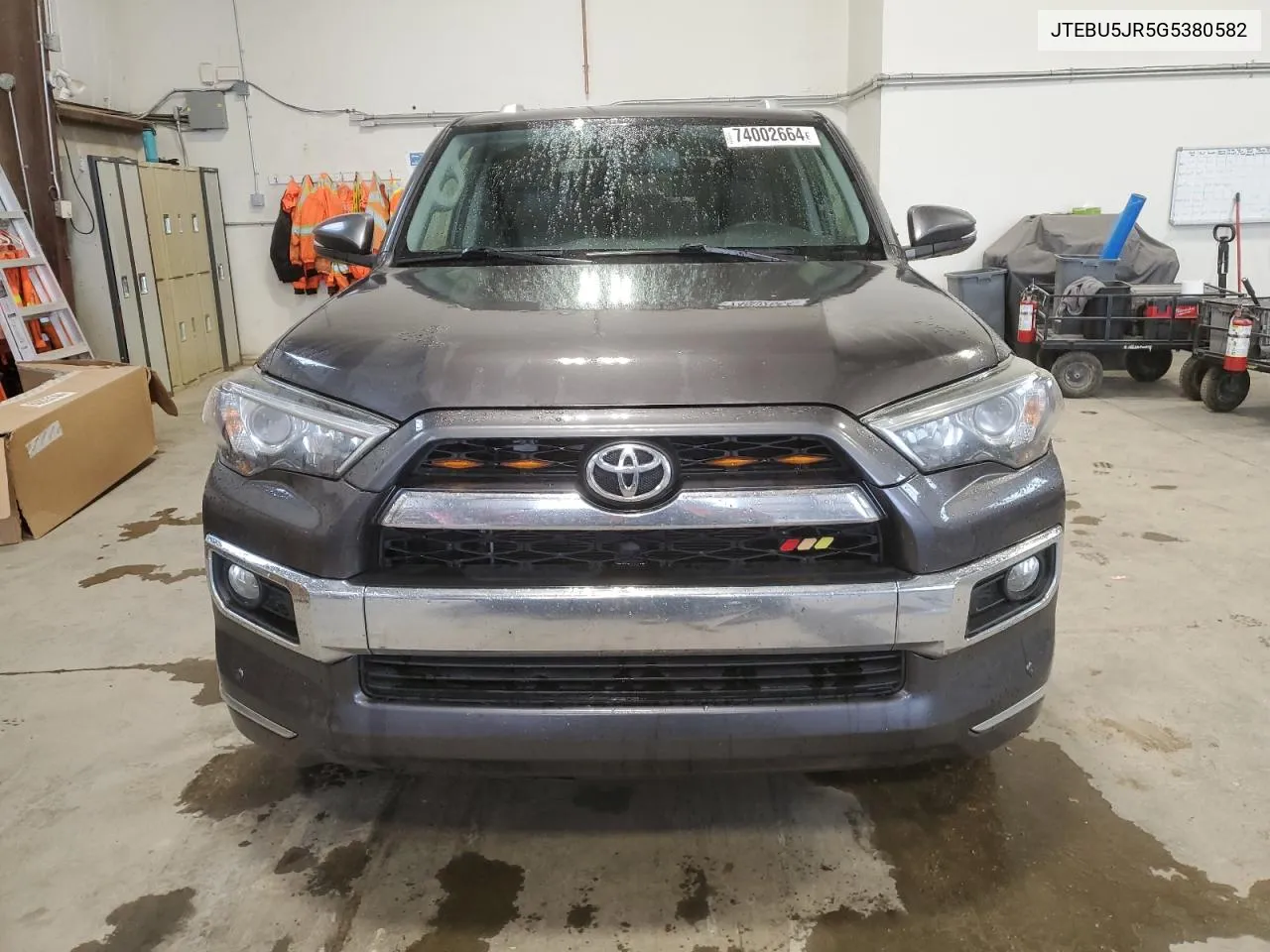 2016 Toyota 4Runner Sr5/Sr5 Premium VIN: JTEBU5JR5G5380582 Lot: 74002664