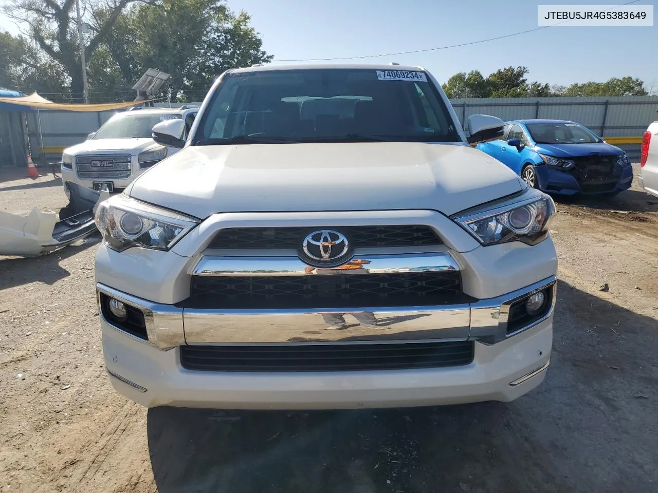 JTEBU5JR4G5383649 2016 Toyota 4Runner Sr5/Sr5 Premium