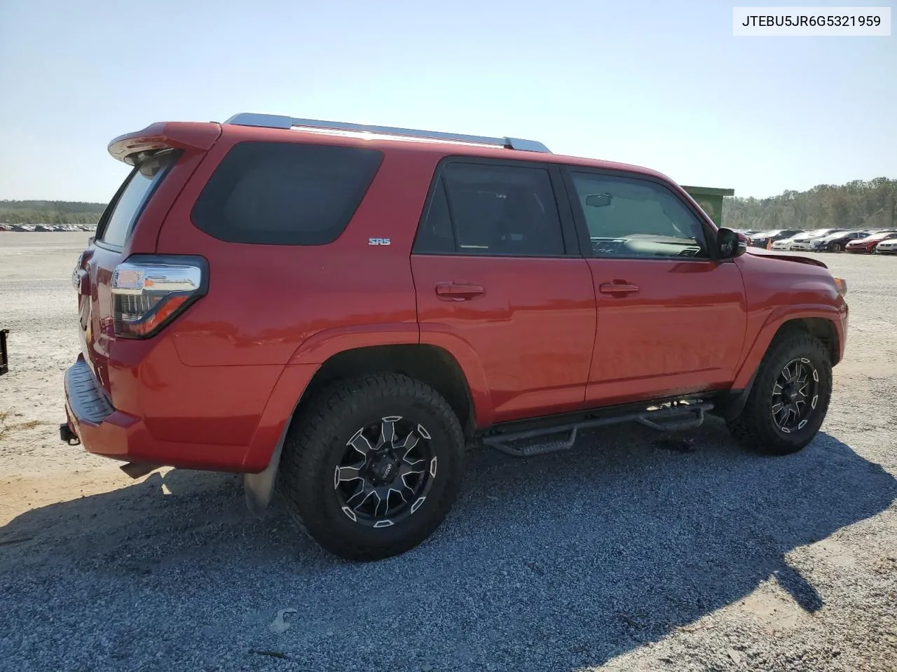 2016 Toyota 4Runner Sr5/Sr5 Premium VIN: JTEBU5JR6G5321959 Lot: 74287934